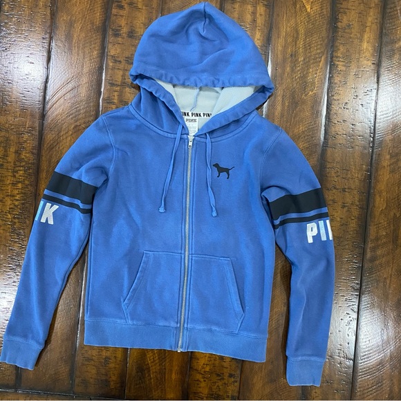 Woman Pink sweat jacket, size Sm - Picture 1 of 4